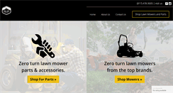 Desktop Screenshot of lonestarmower.com